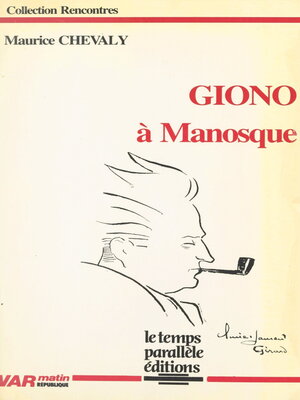 cover image of Giono à Manosque
